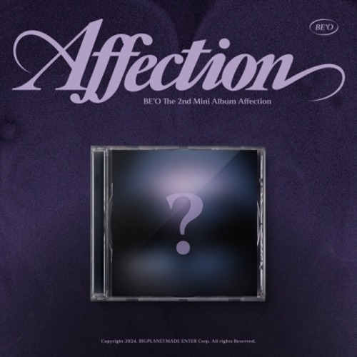 BE&#039;O - 2ND MINI ALBUM : AFFECTION [JEWEL CASE VER.] Koreapopstore.com