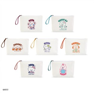 [BT21 BABY] CANVAS POUCH [L] JELLY CANDY (MP) Koreapopstore.com
