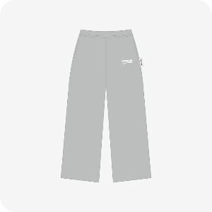 [Ship From 6th/MAY] [ITZY] [BORN TO BE] SWEAT PANTS GRAY Koreapopstore.com