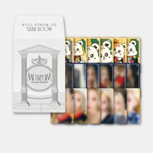 [Ship From 20th/MAY] [MOON BYUL] [MUSEUM] RANDUM TRADING CARD Koreapopstore.com