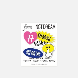 [Ship From 29th/MAY] [NCT DREAM] DREAM( )SCAPE ZONE - REMOVABLE STICKER SET Koreapopstore.com