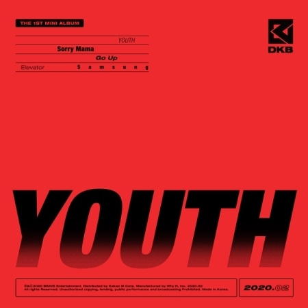 DKB - YOUTH (1ST MINI ALBUM) Koreapopstore.com