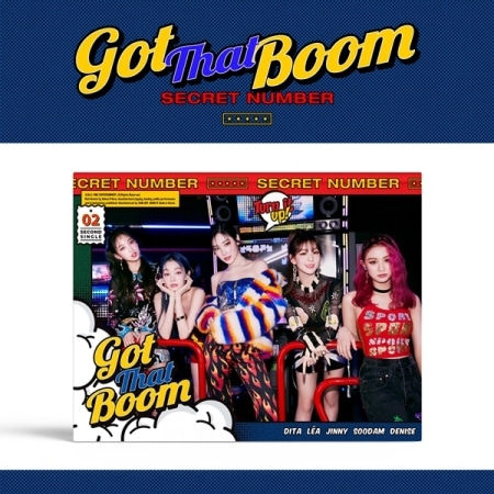 SECRET NUMBER - GOT THAT BOOM (2ND SINGLE ALBUM) Koreapopstore.com