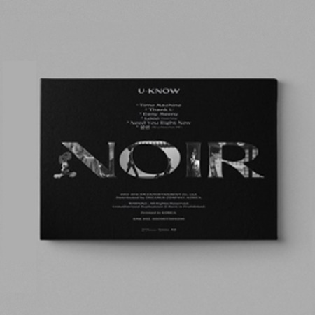 U-KNOW - NOIR (2ND MINI ALBUM) (CRANK UP VER.) Koreapopstore.com