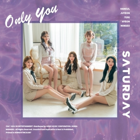 SATURDAY - ONLY YOU (5TH SINGLE ALBUM) Koreapopstore.com