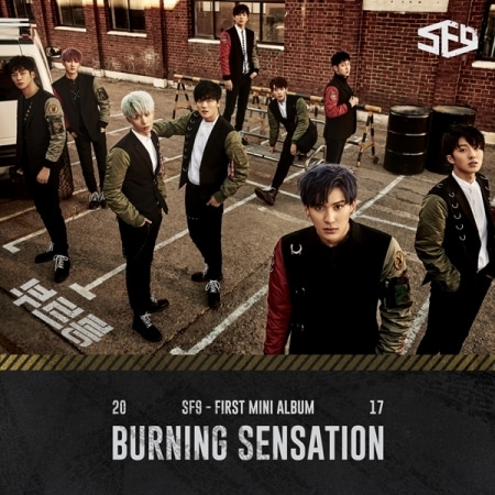 SF9 - BURNING SENSATION (1ST MINI ALBUM) Koreapopstore.com