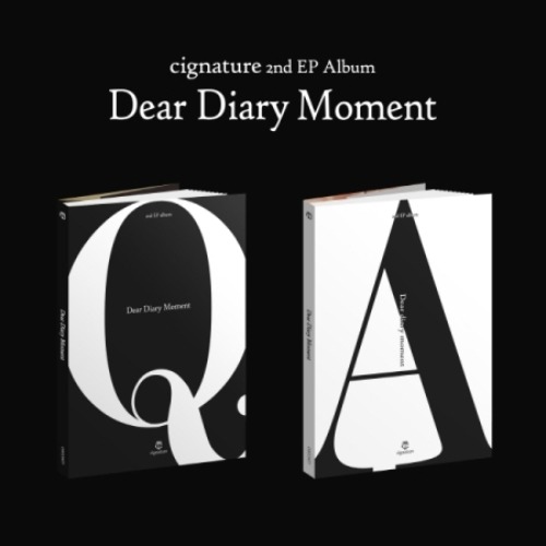 [SIGNED CD] CIGNATURE - DEAR DIARY MOMENT (2ND EP) QUESTION VER. Koreapopstore.com