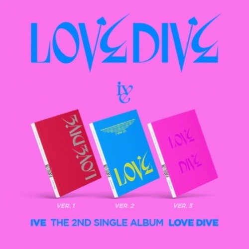 [Restock Pre-Order] IVE - LOVE DIVE (2ND SINGLE ALBUM) Koreapopstore.com
