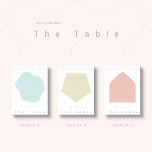 NU&#039;EST - THE TABLE (7TH MINI ALBUM) Koreapopstore.com