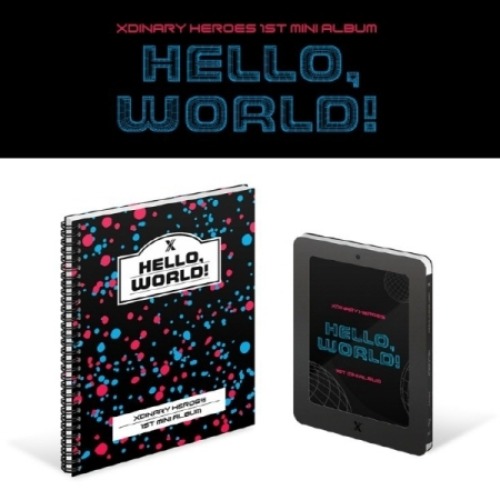Xdinary Heroes - HELLO, WORLD! (1ST MINI ALBUM) Koreapopstore.com