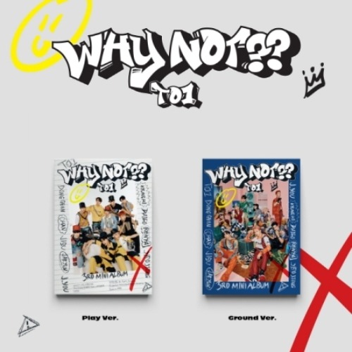 [SIGNED CD] TO1 - WHY NOT?? (3RD MINI ALBUM) RANDOM VER. Koreapopstore.com