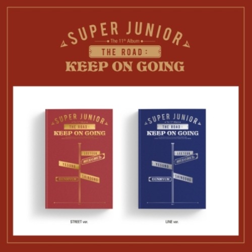 SUPER JUNIOR - VOL.11 [Vol.1 &#039;THE ROAD : KEEP ON GOING &#039;] Koreapopstore.com