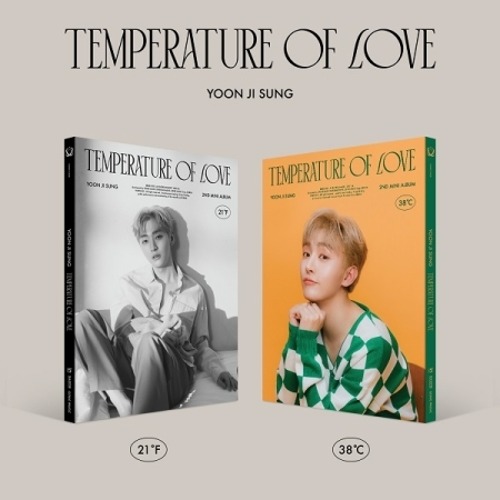 YOON JI SUNG - TEMPERATURE OF LOVE (2ND MINI ALBUM) Koreapopstore.com