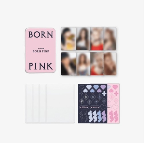 [BLACKPINK] [BORNPINK] PHOTO CARD + TOP LOADER KIT Koreapopstore.com