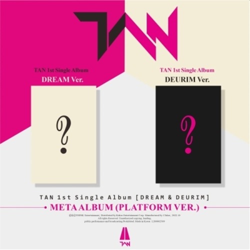 TAN - DREAM &amp; DEURIM (1ST SINGLE ALBUM) META ALBUM Koreapopstore.com