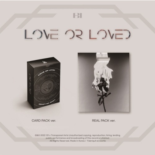 B.I - LOVE OR LOVED PART.1 Koreapopstore.com