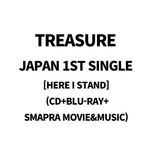 [Pre-Order] TREASURE - JAPAN 1ST SINGLE [HERE I STAND] (CD+BLU-RAY+SMAPRA MOVIE&amp;MUSIC) Koreapopstore.com