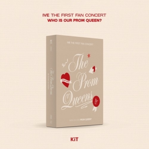 IVE - THE FIRST FAN CONCERT [THE PROM QUEENS] KIT VIDEO Koreapopstore.com