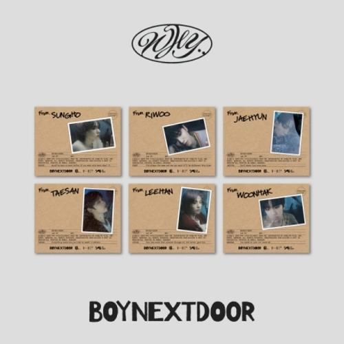 BOYNEXTDOOR - 1ST EP &#039;WHY..&#039; (LETTER VER.) Koreapopstore.com