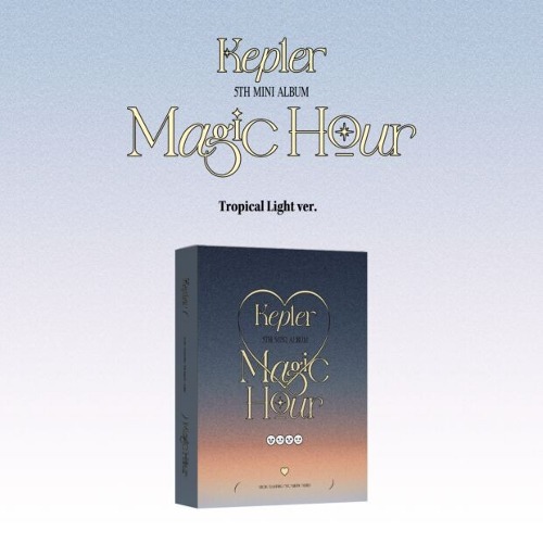 [SIGNED CD] [PHOTO CARD] KEP1ER - MAGIC HOUR (5TH MINI ALBUM) (UNTIL VER.) (TROPICAL LIGHT VER.) Koreapopstore.com