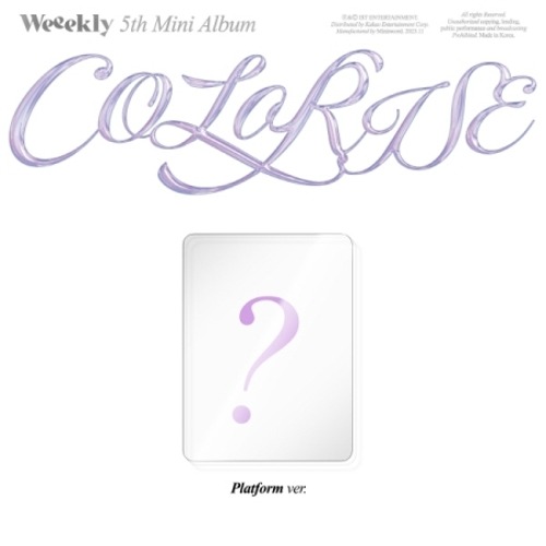 WEEEKLY - [COLORISE] (5TH MINI ALBUM) (PLATFORM VER.) Koreapopstore.com