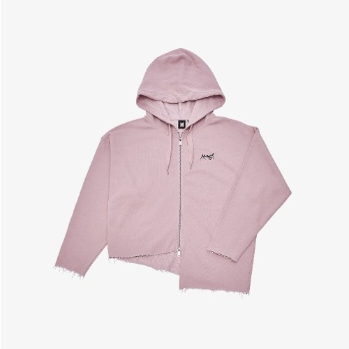[Ship From 2nd/MAY] [BTS] [BY BTS] JUNG KOOK ARMYST ZIP-UP HOODY [PINK] Koreapopstore.com