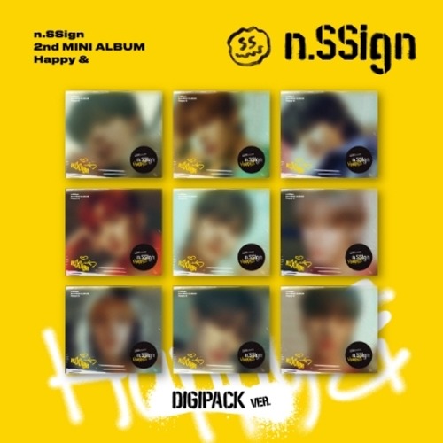 n.SSign - [HAPPY &amp;] (2ND MINI ALBUM) DIGIPACK VER. Koreapopstore.com