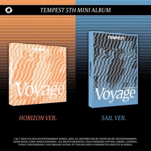 [SIGNED CD] TEMPEST - [TEMPEST VOYAGE] (5TH MINI ALBUM) SET Koreapopstore.com