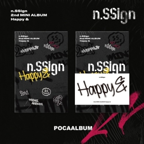 n.SSign - [HAPPY &amp;] (2ND MINI ALBUM) POCAALBUM Koreapopstore.com