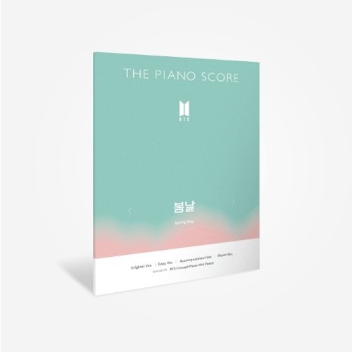 BTS - THE PIANO SCORE : BTS SPRING DAY Koreapopstore.com