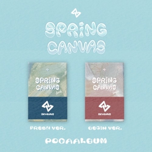 SEVENUS - [SPRING CANVAS] (1ST MINI ALBUM) [POCAALBUM] Koreapopstore.com