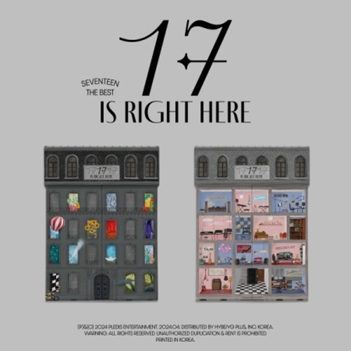 SEVENTEEN - SEVENTEEN BEST ALBUM [17 IS RIGHT HERE] Koreapopstore.com