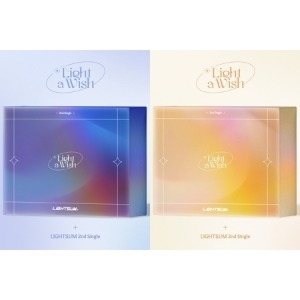 LIGHTSUM - LIGHT A WISH (2ND SINGLE ALBUM) Koreapopstore.com