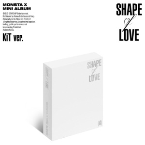 MONSTA X - SHAPE OF LOVE (11TH MINI ALBUM) KIT ALBUM Koreapopstore.com