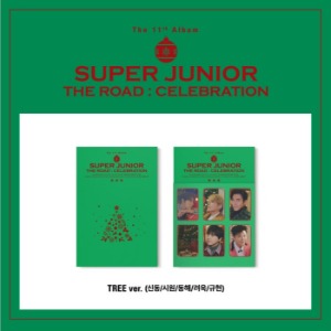 SUPER JUNIOR - VOL.11 [Vol.2 &#039;THE ROAD : CELEBRATION&#039;] (TREE VER.) Koreapopstore.com