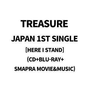 TREASURE - JAPAN 1ST SINGLE [HERE I STAND] (CD+BLU-RAY+SMAPRA MOVIE&amp;MUSIC) Koreapopstore.com