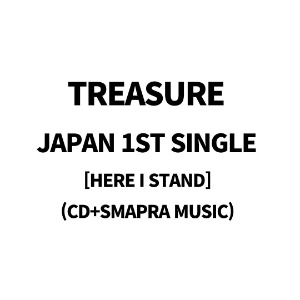 TREASURE - JAPAN 1ST SINGLE [HERE I STAND] (CD+SMAPRA MUSIC) Koreapopstore.com